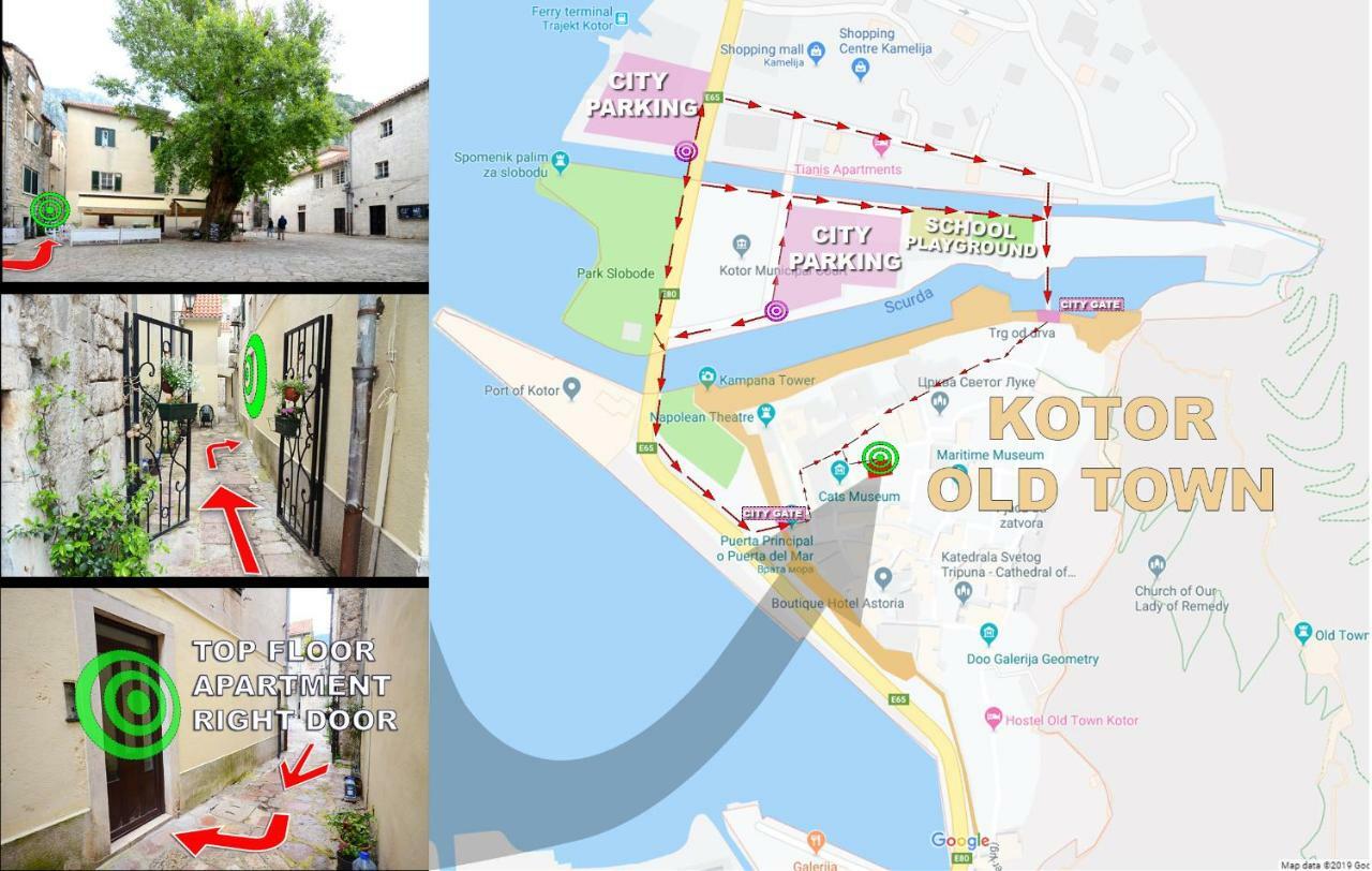 Tajami Apartments Kotor Kültér fotó